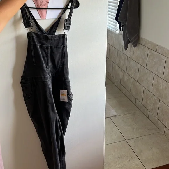 Overalls! Sonoma size small washed black overalls - Picture 2 of 5